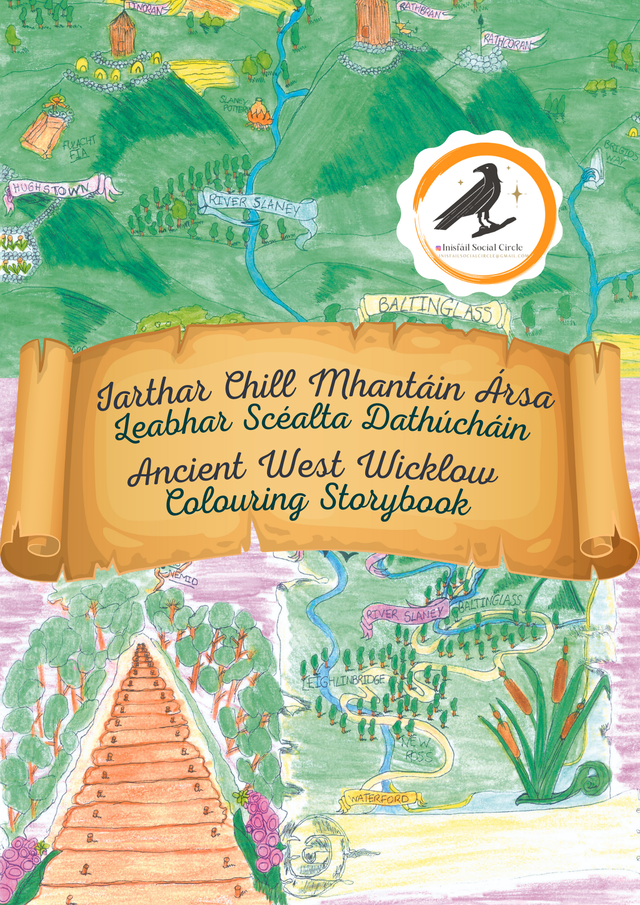 Ancient West Wicklow Colouring Storybook. 