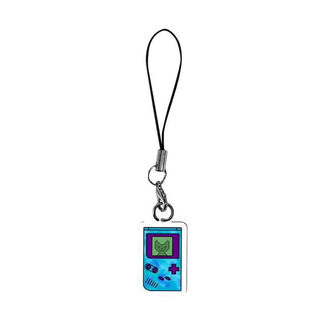 Console Cat Acrylic Phone Charm