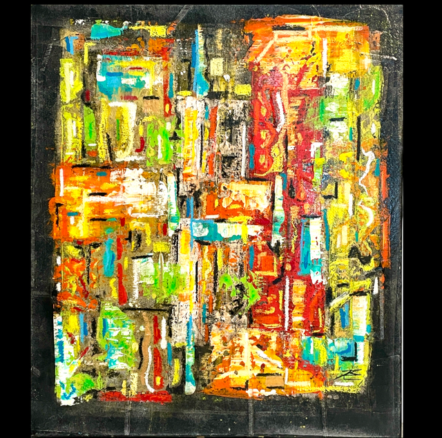 Colors 1 - TM 60x70cm - 1998