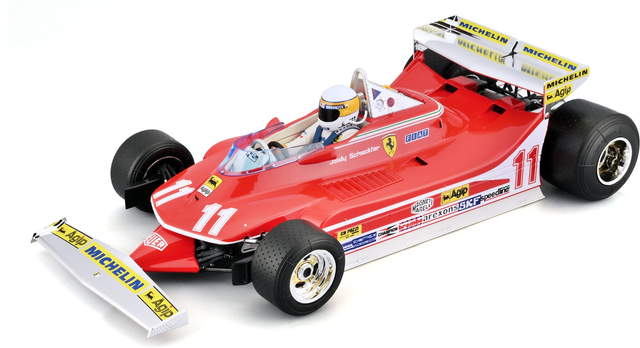 Ferrari 312 T4 J. Scheckter winner GP Monaco 1979 Bburago 1:18