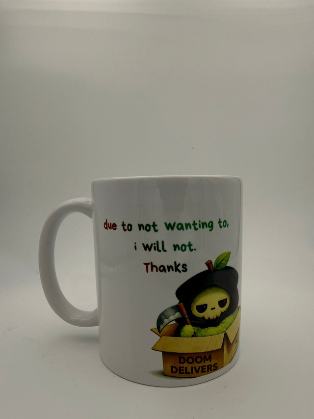 due to not wanting to, i will not thanks