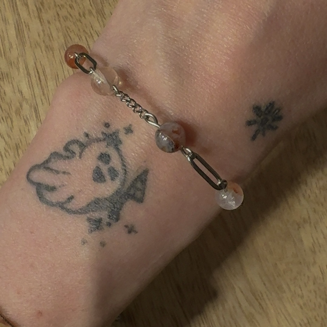 Bracelet PERSÉVÉRANCE quartz hématoide