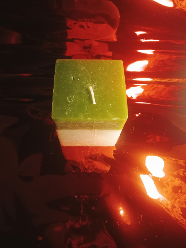 Candela Artigianale Aroma Bacche di Natale 