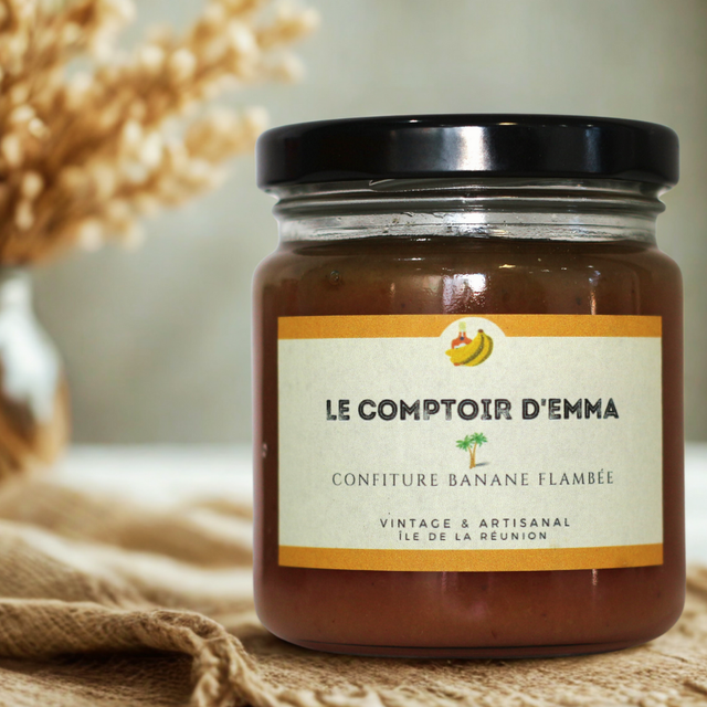 Confiture Banane Flambée