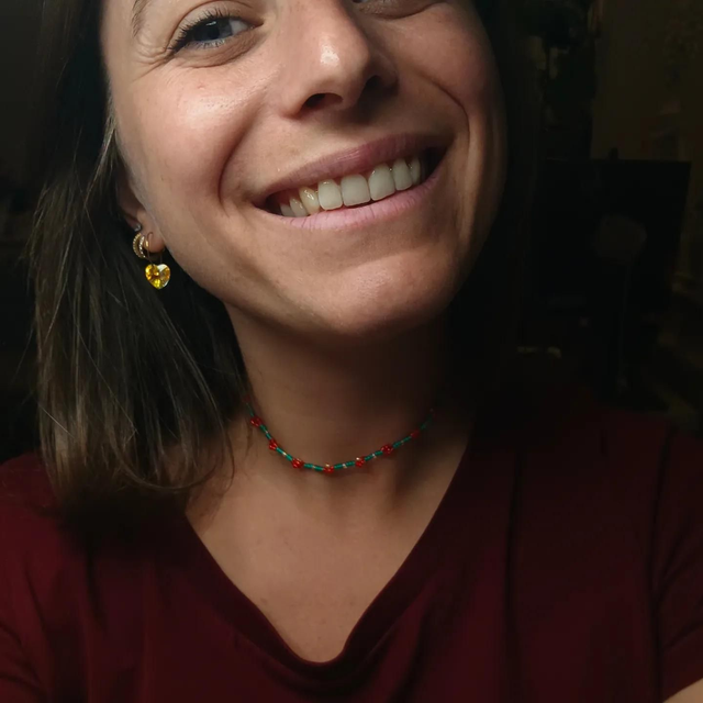 Collier ras de cou Fleurs 