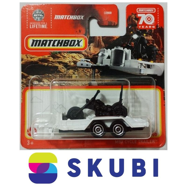MBX CYCLE TRAILER - MATCHBOX 70 YEARS - 63/100