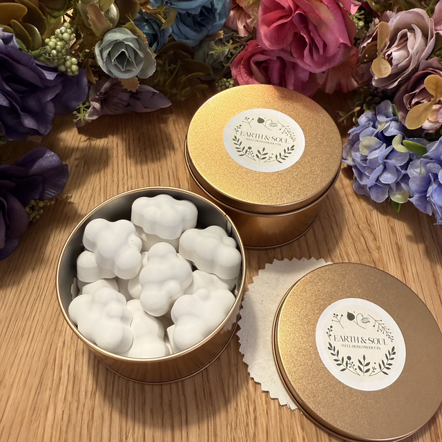 Gesso Perfumado. Caixa Redonda [16 a 18 nuvens]