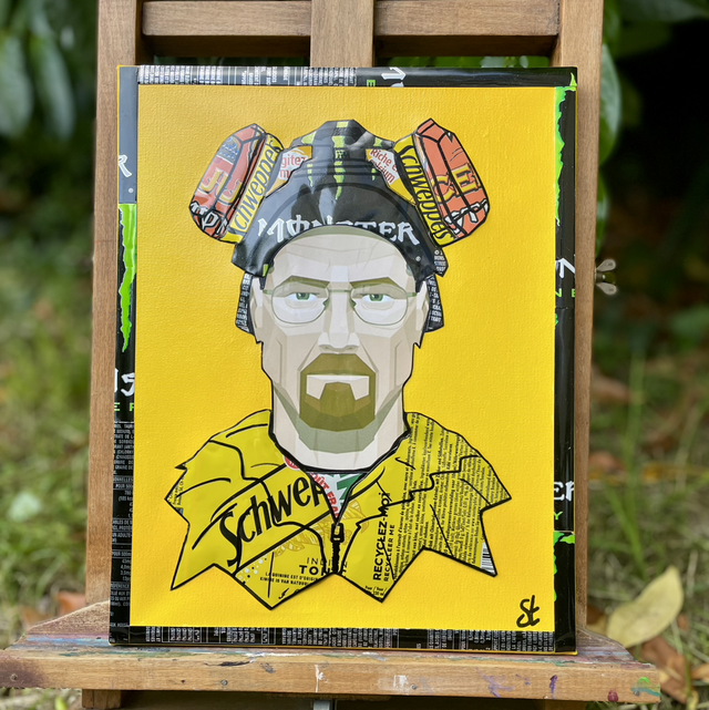 Tableau Breaking bad 24x30 cm