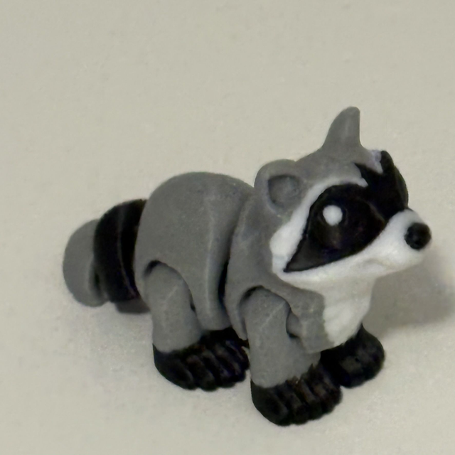 3D Printed Raccoon 