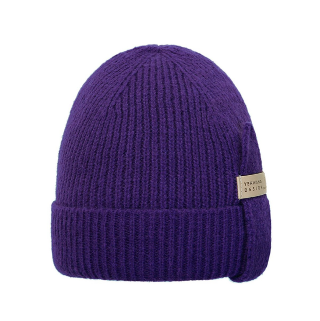 Muts Y donker paars