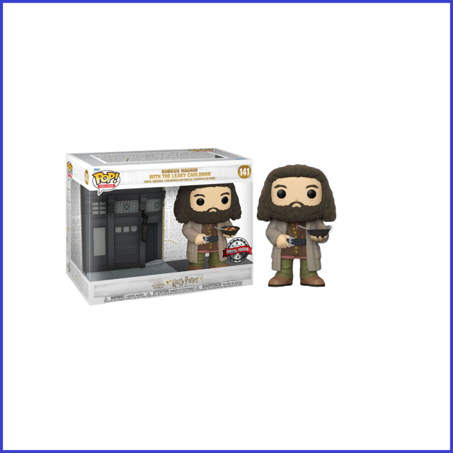 POP figure Harry Potter Diagon Alley Rubeus Hagrid The Leaky Cauldron Exclusive #141