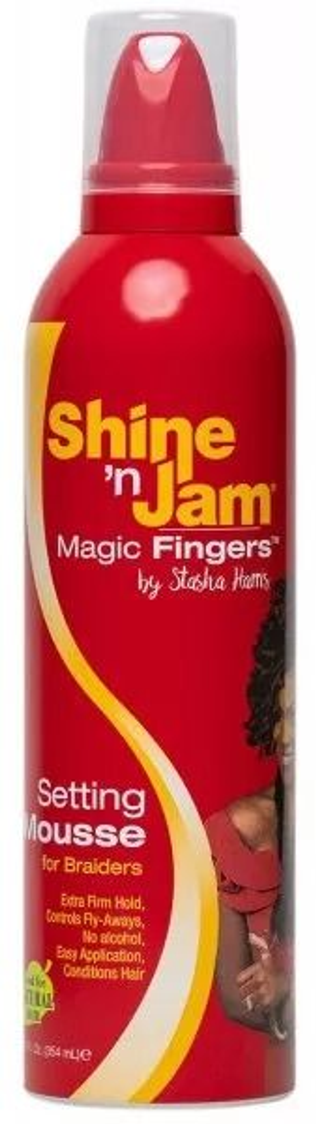 SHINE 'N JAM: MAGIC FINGERS SETTING MOUSSE 12OZ