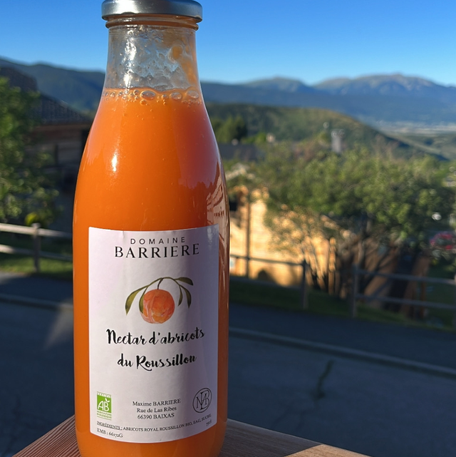 Nectar d’abricots BIO