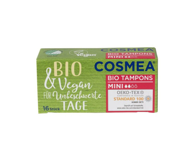 [Cosmea] Bio Tampons - Mini - 16 stuks