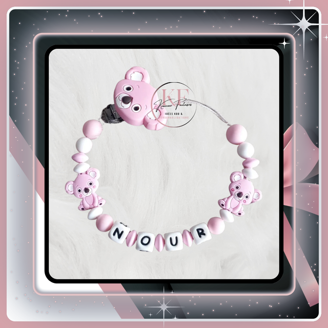 Attache tétine Koala