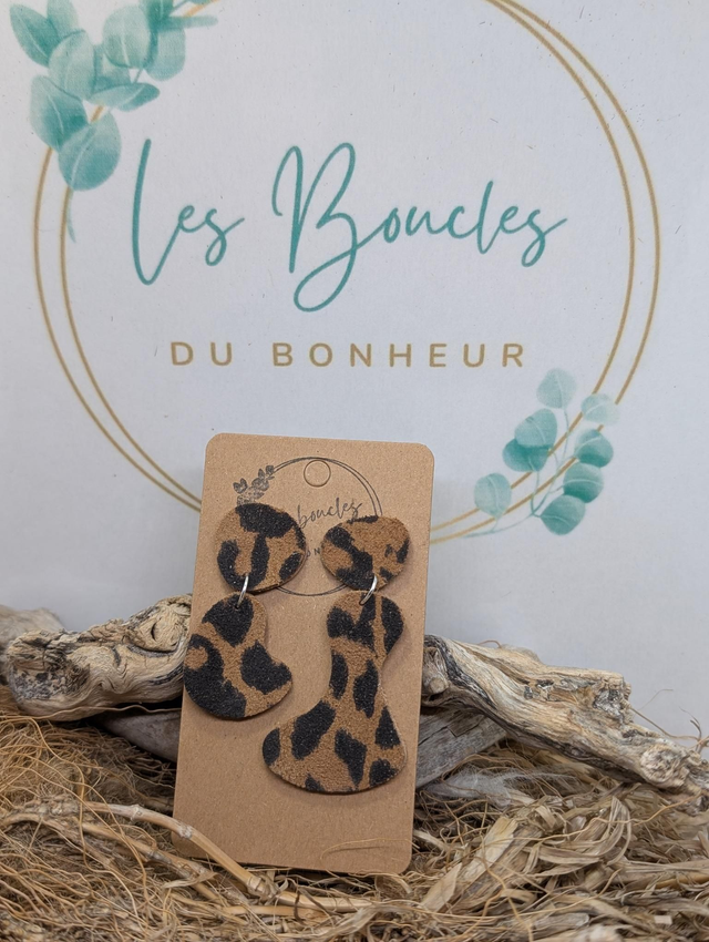 Boucles d&#039;oreilles Les jumelles ju001