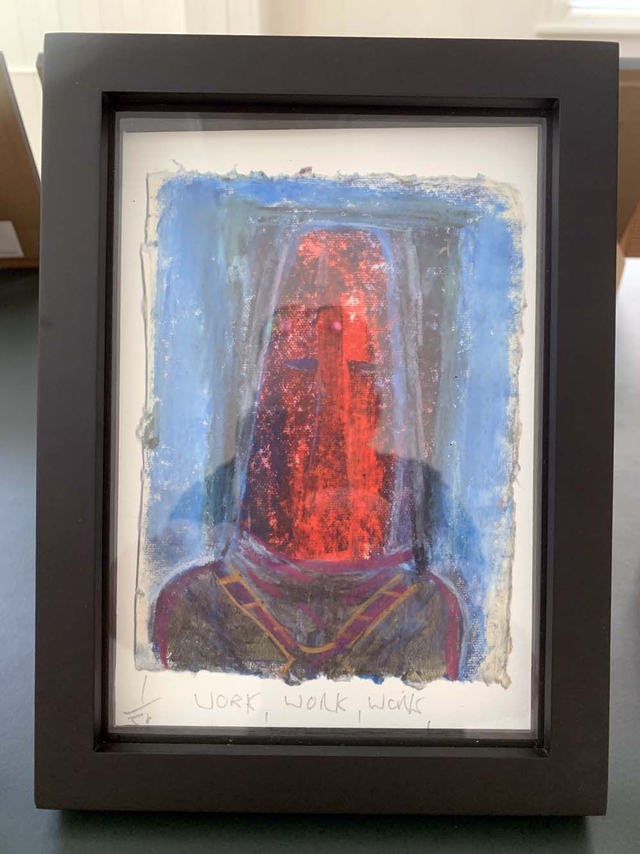 Work Work Work- Framed Giclée Print