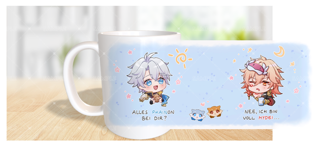 Honkai Star Rail Tasse - Phainon / Mydei 