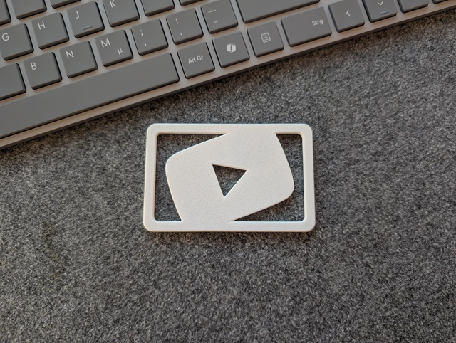 NearaLink MyCard NFC Visitenkarte >YouTube Logo< | für Visitenkarten-Webseiten - so einzigartig wie ihr Besitzer | Für IOS & Android (1)