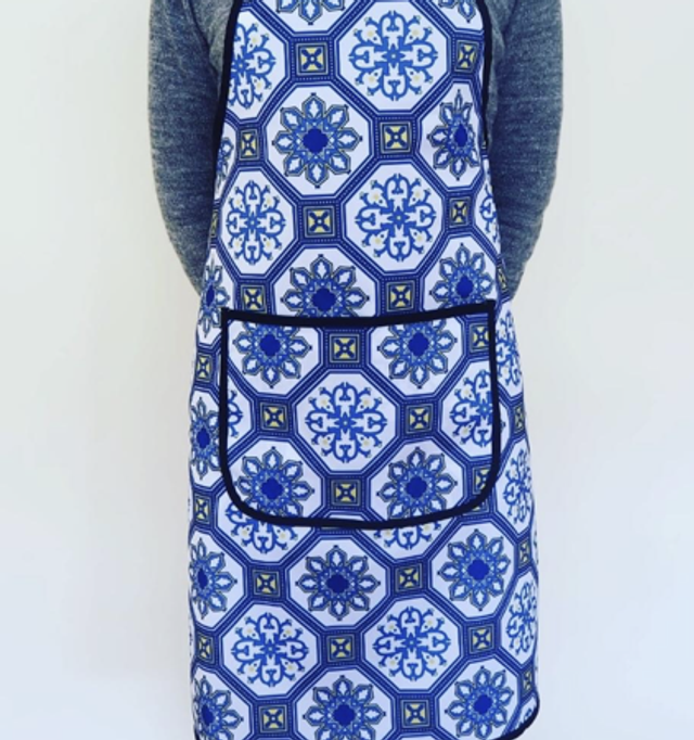 Avental azulejo
