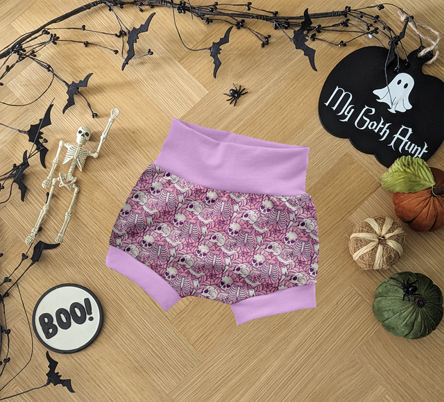 Skeleton Childrens Bummie Shorts