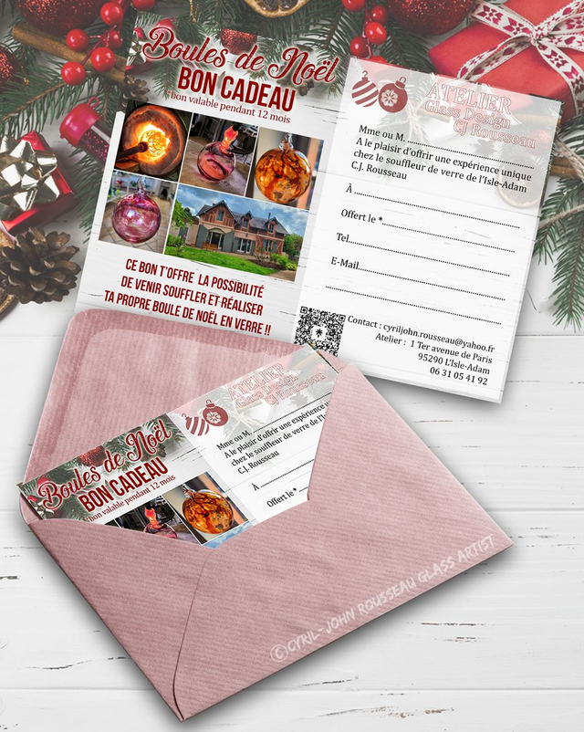 Bon cadeau Boule de Noël