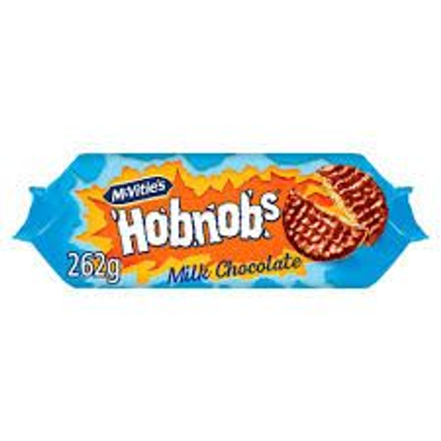 McVities Milk Chocolate Hob Nobs 262g