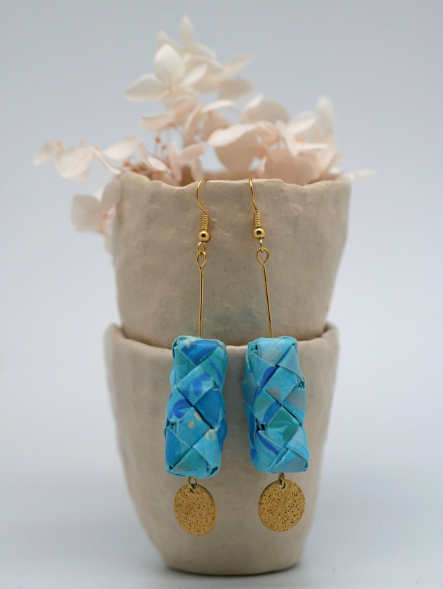 Totems bleu