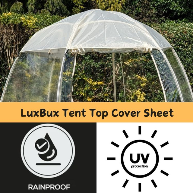 LuxBux Hexagon Bubble Tent Top Cover Sheet Medium - Large