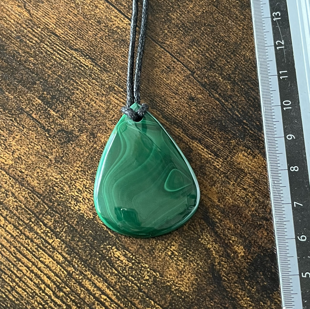 Pendentif en Malachite