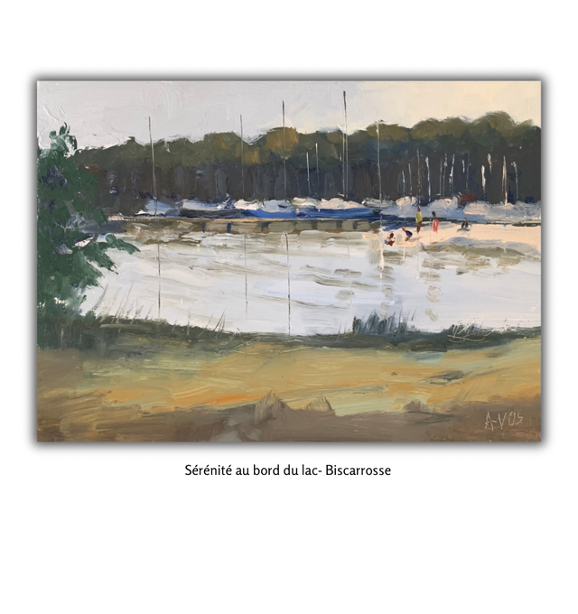 Sérénité au bord du lac - Biscarrosse