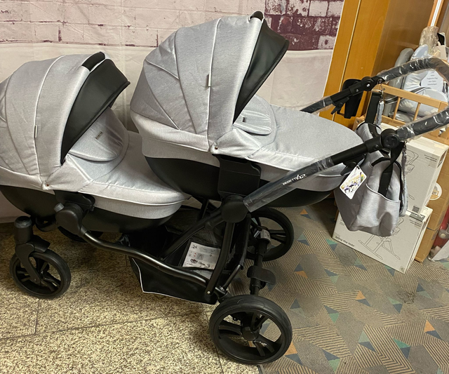 Geschwister-/Zwillingswagen "bebetto"