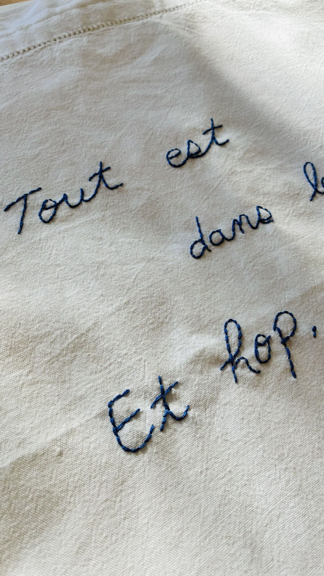 Tote bag (Tout est dans le sac...)