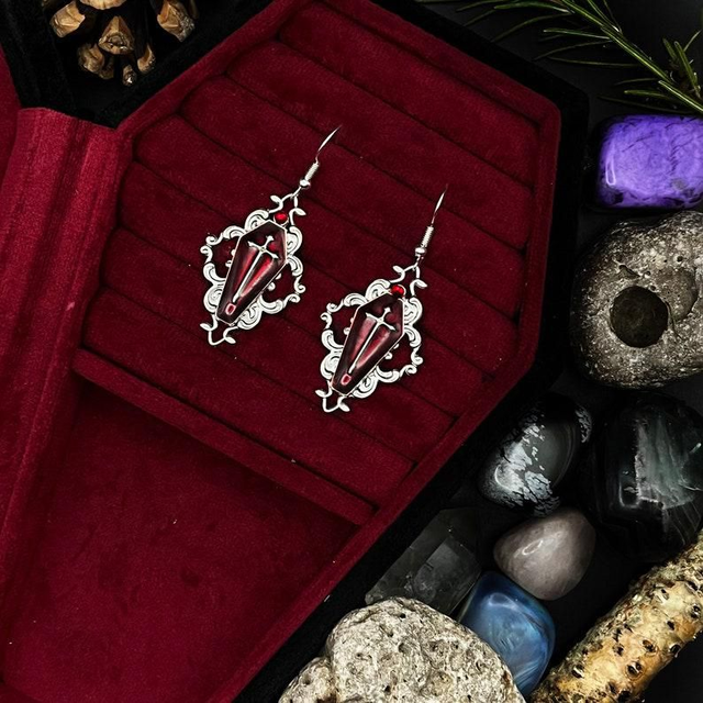 Cemetery II earrings