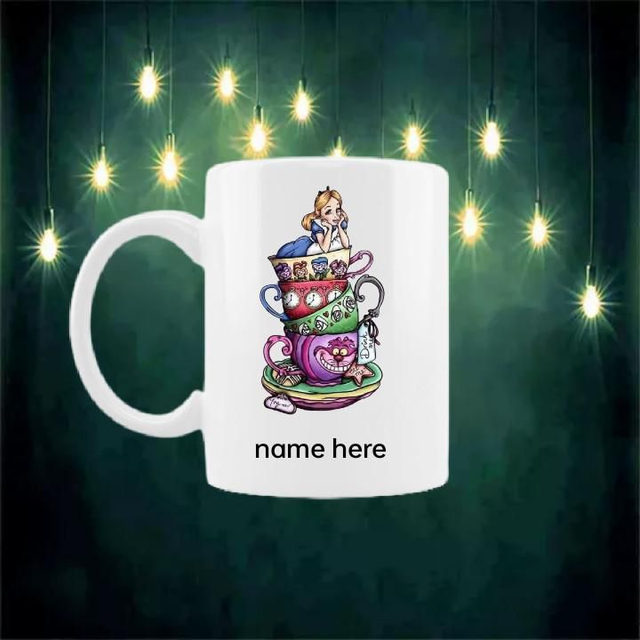 Alice In Wonderland Mug With Free Personalisation 