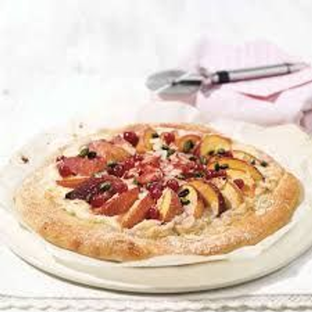 PIZZA NUTELLA-PÊCHE 