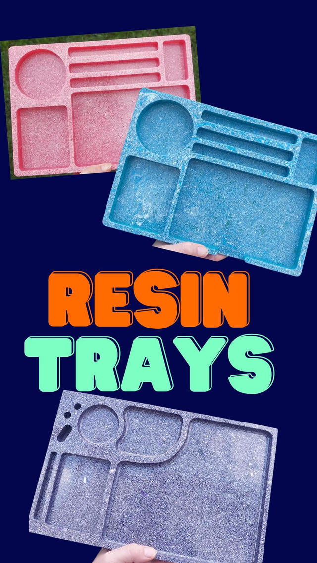 Resin Rolling trays 