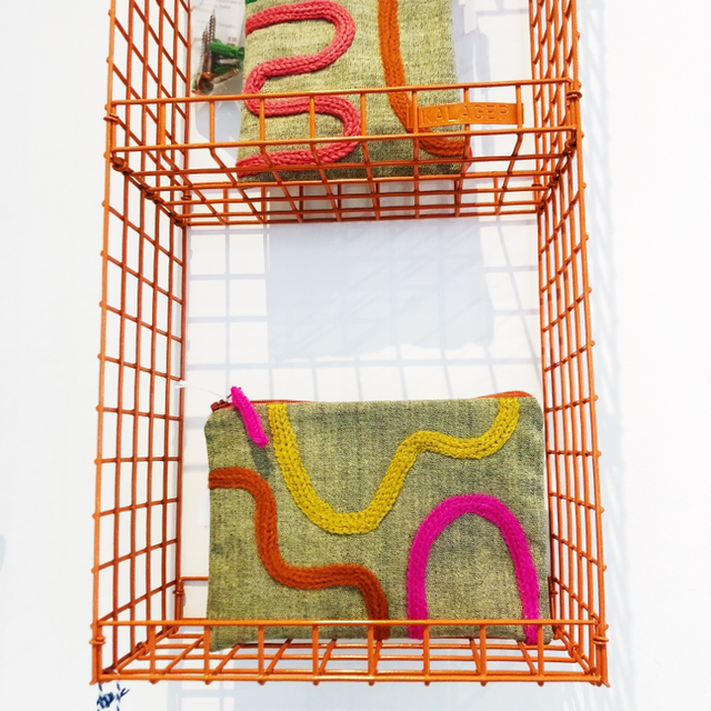 Grid Shelf small, orange