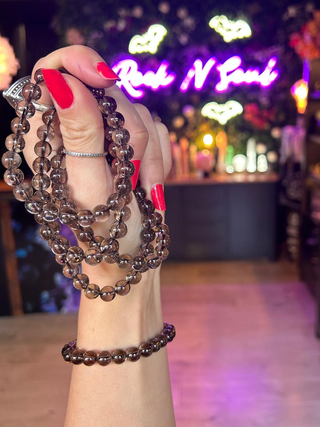 Smokey Quartz Bracelet 8mm