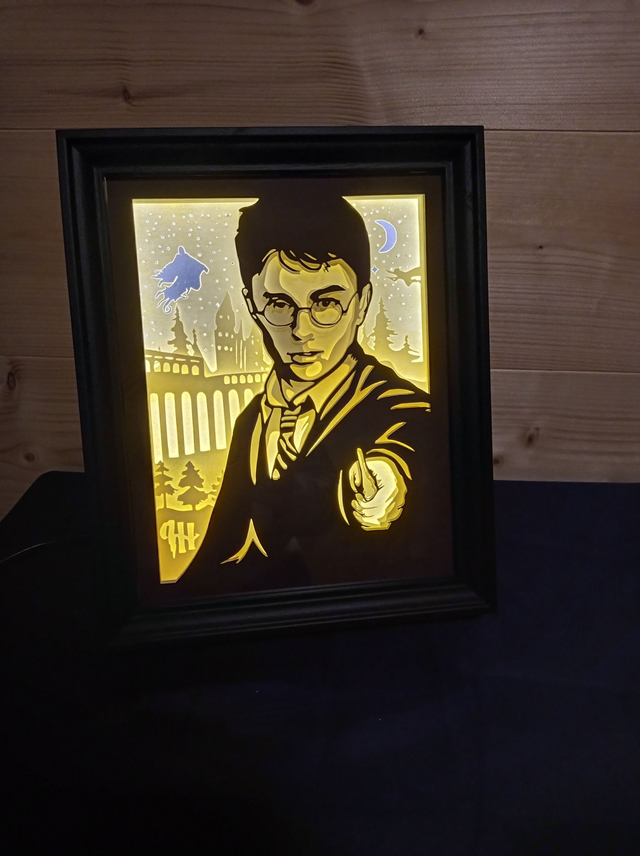 Boîte à lumière "Harry Potter personnage"