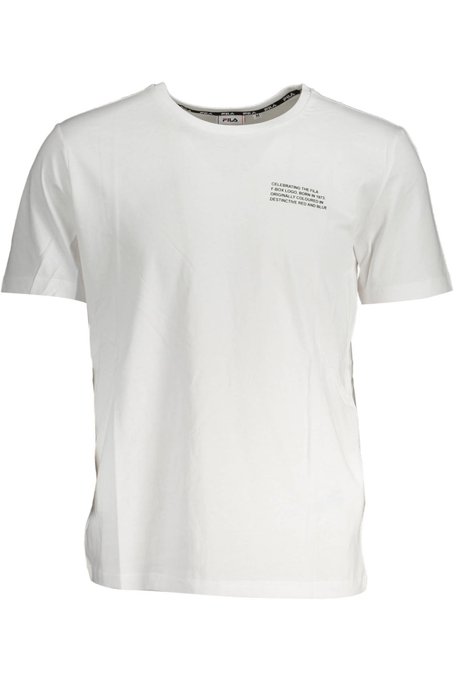 FILA T-SHIRT MANICHE CORTE UOMO BIANCO