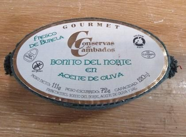 Bonito del Norte en Aceite de Oliva CONSERVAS DE CAMBADOS