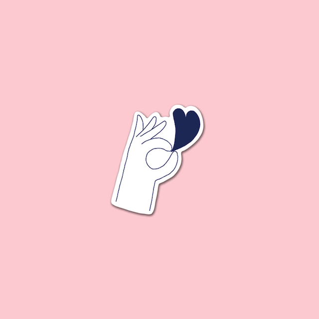 Envolée d'amour - Sticker