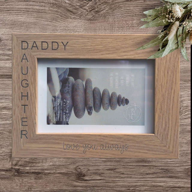 Daddy Daughter Frame