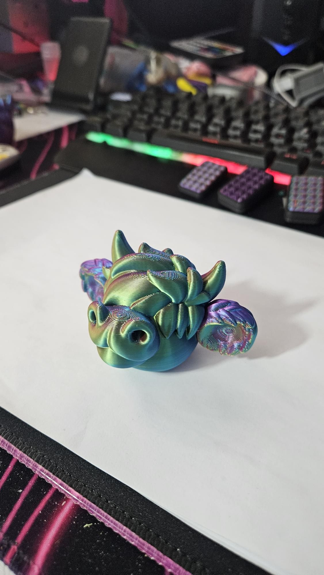 🌈🐮 Multicolour Highland Cow Fridge Magnet – by GS3Ds 🧲✨