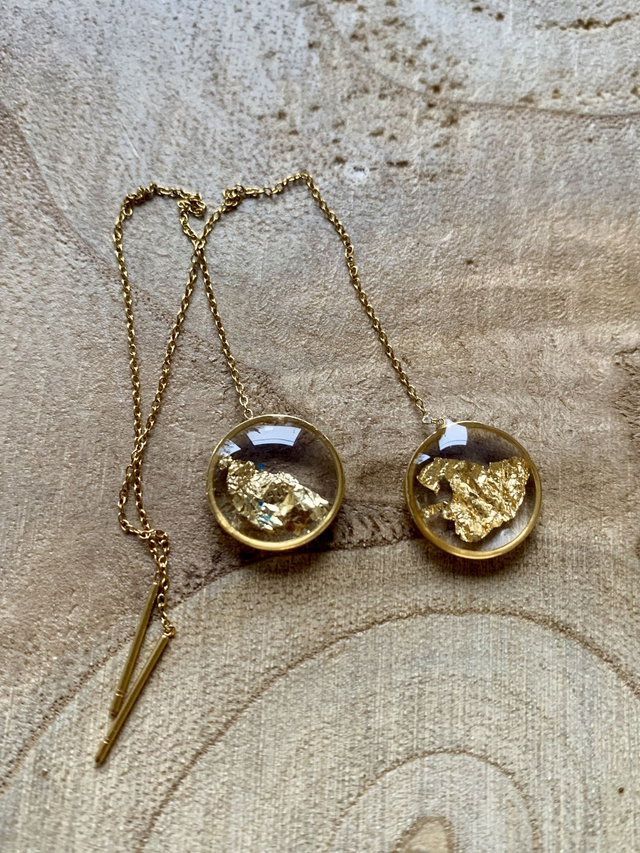 Boucles d&#039;oreilles chaînettes 