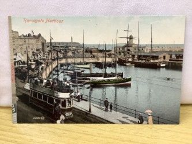 Ramsgate Harbour, Kent, Valentine&#039;s Series Postcard Our Ref No. R39 