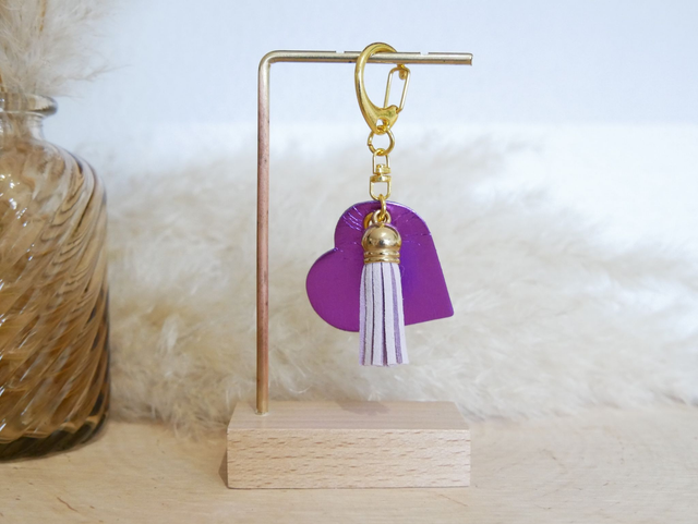 ÉLIO violet métallisé