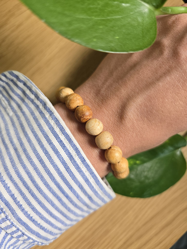 Bracelet Palo Santo – Bois sacré parfumé et purifiant