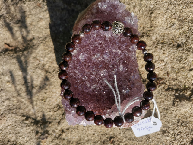 Bracelet Grenat rouge